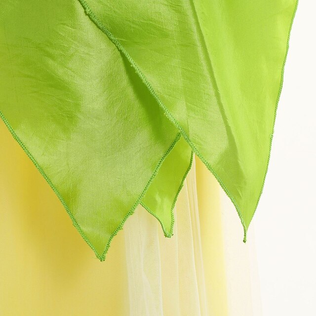 Dress Flower Bell Princess Fairytale Tinker Theme Tiana Girl