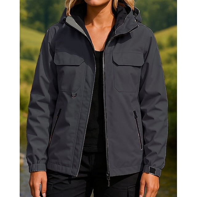Women's Windbreaker Softshell Jacket Hiking Jacket Outdoor