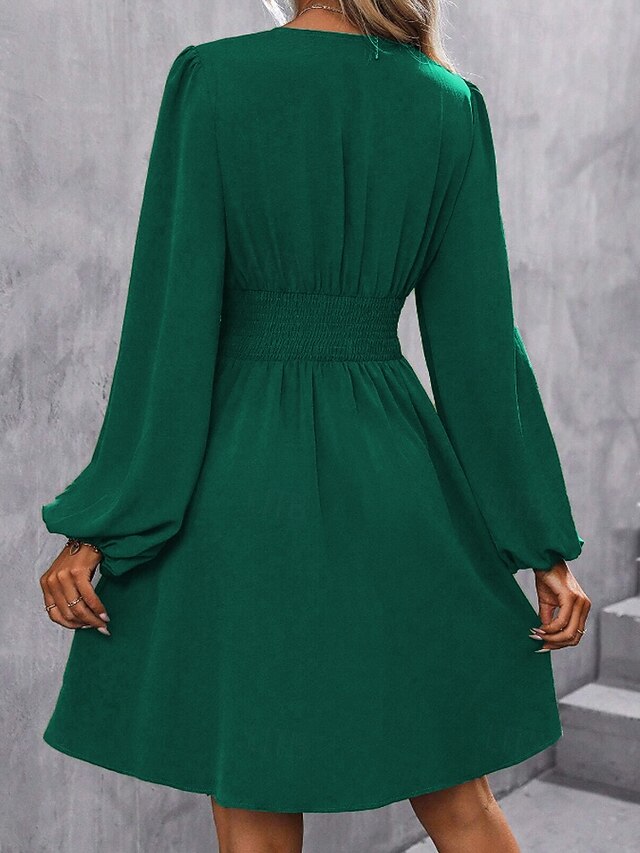 Women's Mini Dress Casual Dress Ruched Dress Modern Daily