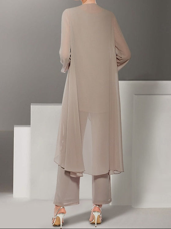 Dress Wedding Bride of 3 the Mother Beach Pantsuit Elegant Piece