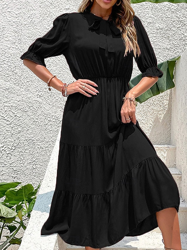 Women's Long Dress Maxi Dress Maxi Dress A Line Dress Basic
