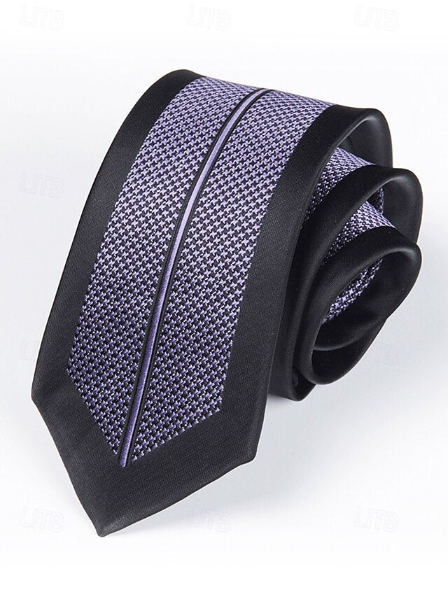 Positioning - Tie Men's Narrow Pattern 6cm Stripe