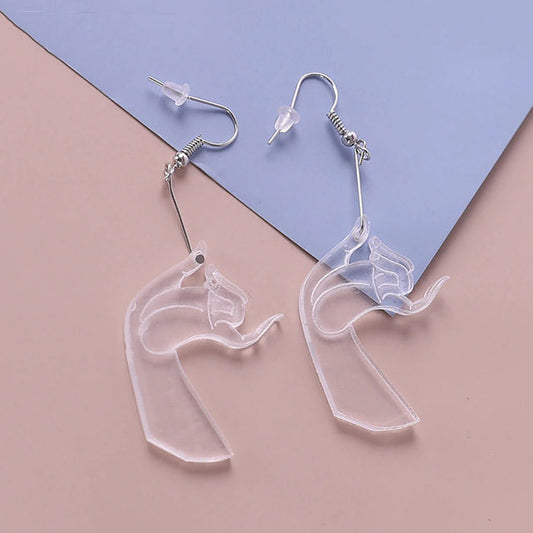 Transparent Hands Earrings