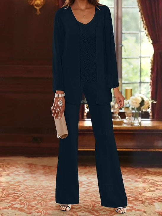 Formal Bride the Pantsuit Wedding Piece of Beach 3 Mother