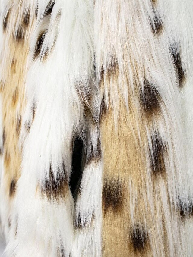 Comfortable Warm Furs Faux Coat Fur Women's Leathers