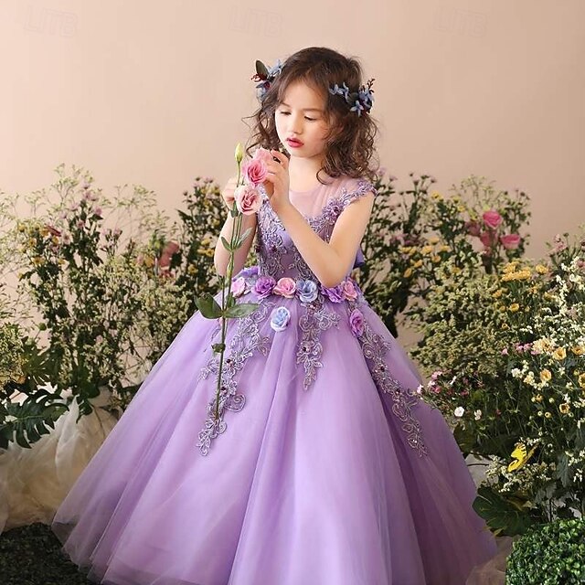Dress Princess Flower Girls' Girl Kid's