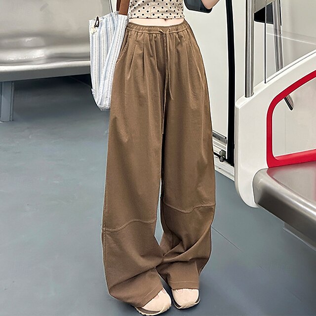 Women's Trousers Baggy Pants Casual Pants Vacation Fashion