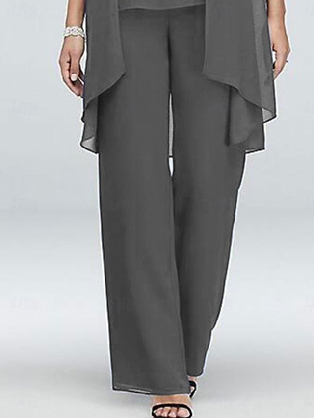 Dress Bride Crew Elegant Mother Piece 3 the Neck of Vintage