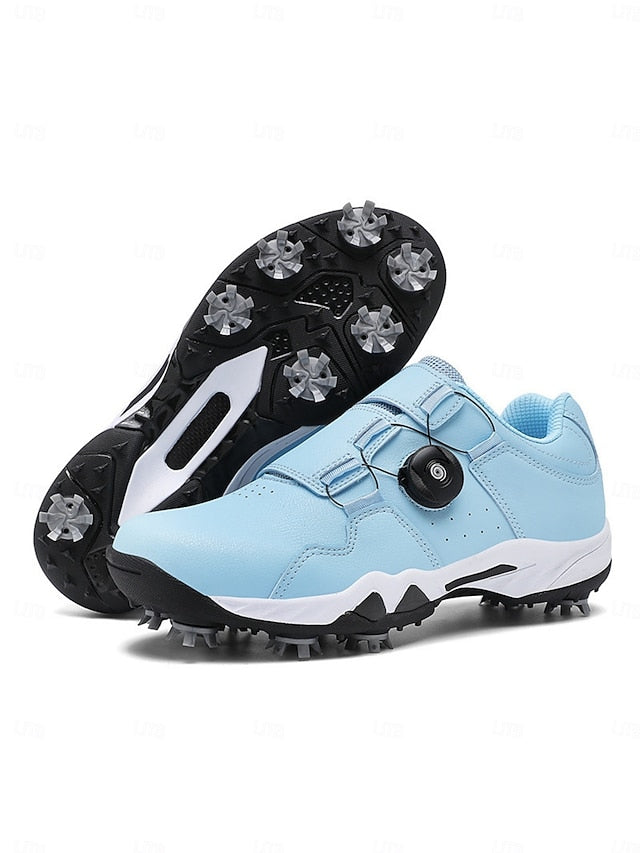 Women's Rose Pink Sporty Golf Shoes – Cushioned Low-Top