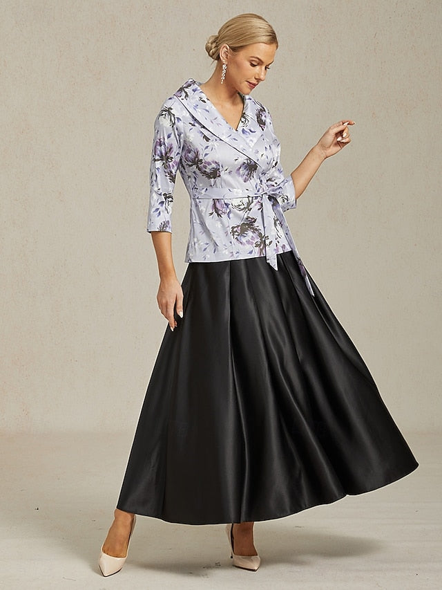 Women's Blouse Evening Tops Solid Color Plain Elegant