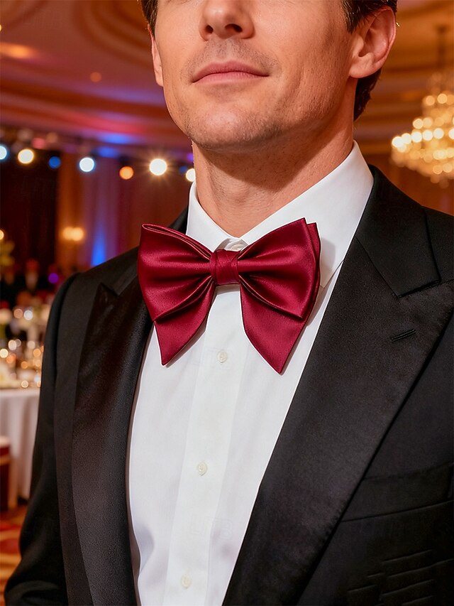 Colors Satin Men's Multiple Bow Tie in