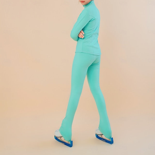 Figure Skating Fleece Jacket Figure Skating Pants Women's