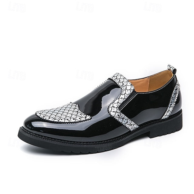 PU Breathable Loafers Men's Slip-Ons Leather
