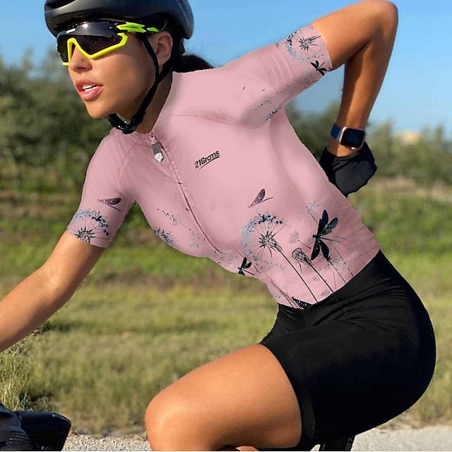 Women's Cycling Jersey Graphic Patterned Floral Botanical
