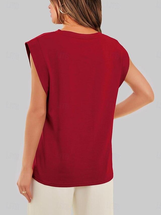 Women's Tank Top Plain Fashion Stylish Classic Sleeveless