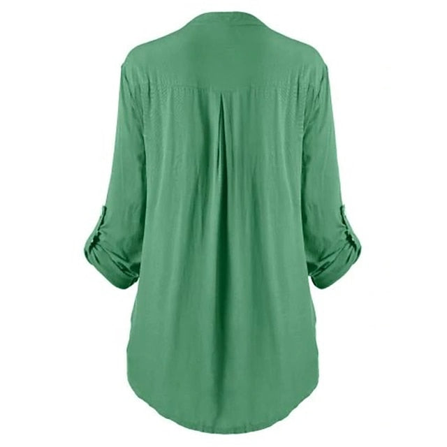 Women's Shirt Lace Shirt Tunic Shirts Blouse Elegant