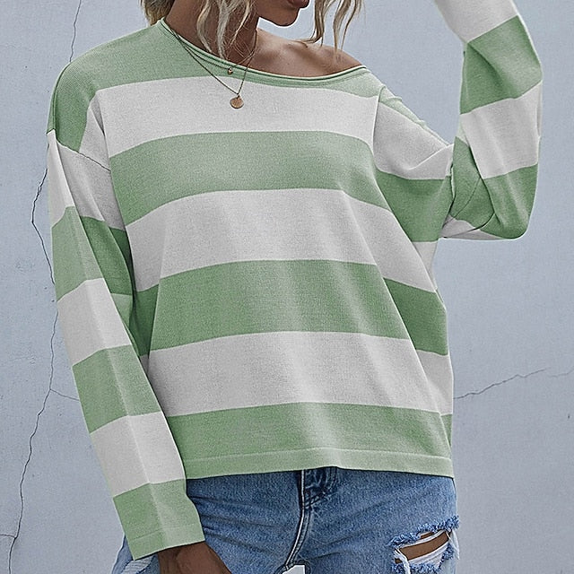 Women's Pullover Sweatshirt Pullover Sweater Long Sleeve