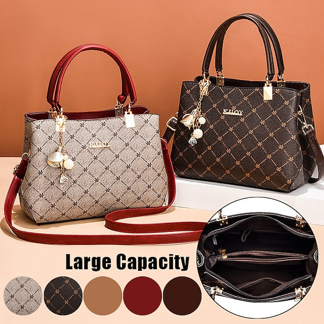 Men's PU Bag Party Leather Shoulder Women's Handbag