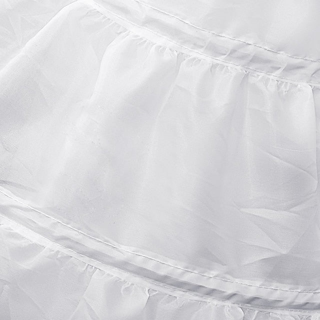 Victorian Hoop Ankle Petticoat Under Baroque Length Skirt Rococo
