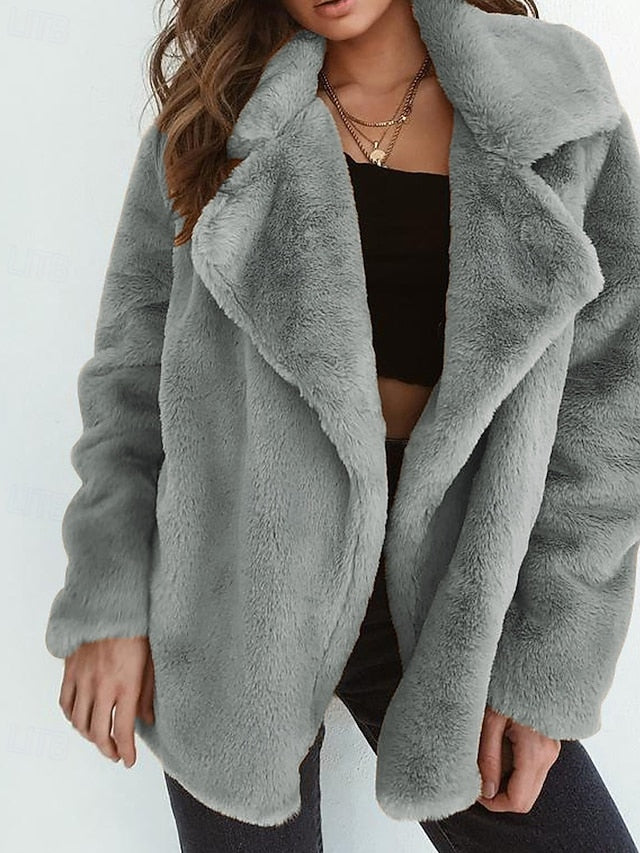 Furs Teddy Women's Coat Warm Fur Comfortable Faux