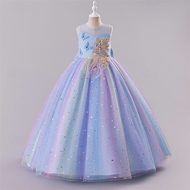 Girls' Princess Kid's Dress Girl Flower