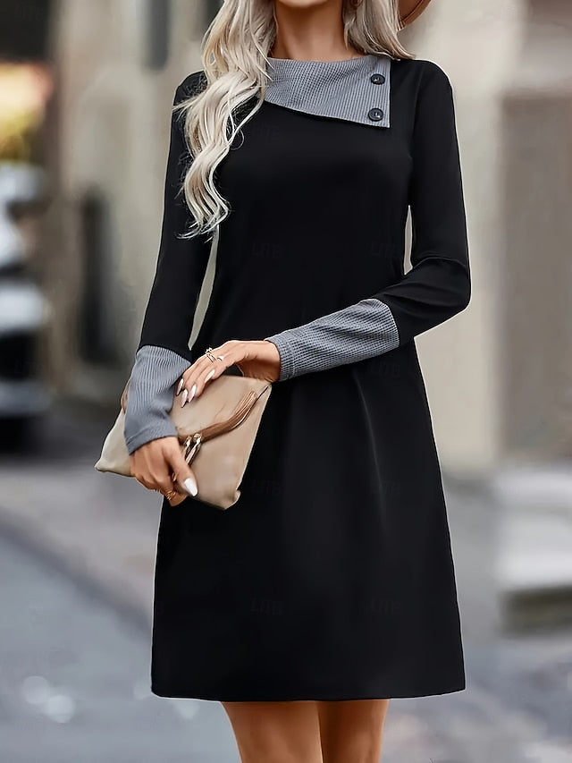 Women's Mini Dress Print Dress Fashion Modern Daily Going