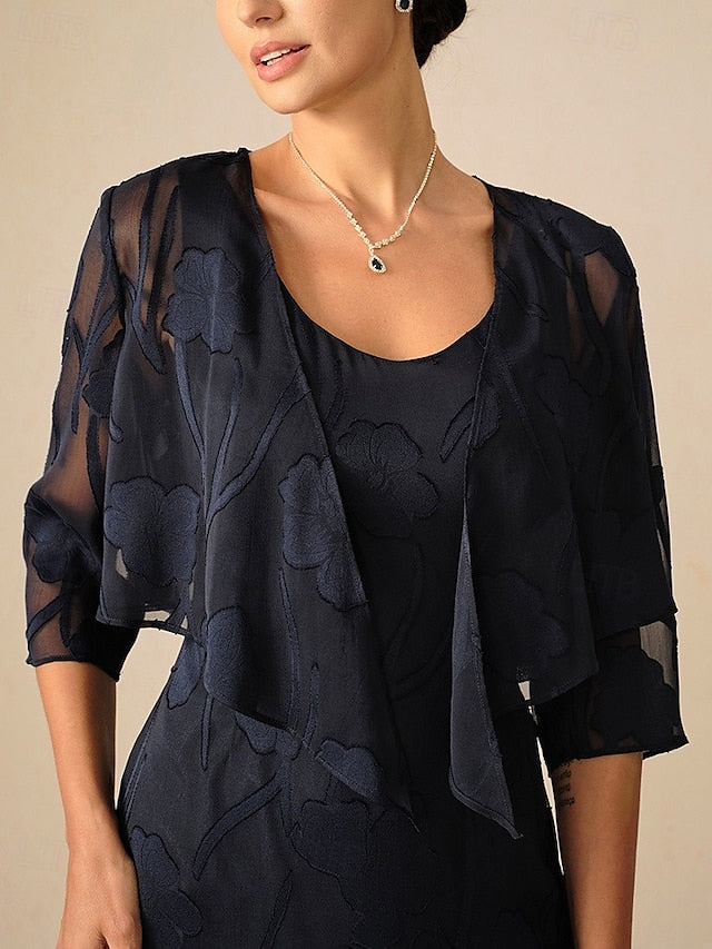 Women's Shrugs Solid Color Elegant Stylish Casual 3/4