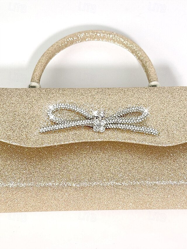 Elegant with Clutch Glitter Sparkling Women's Evening