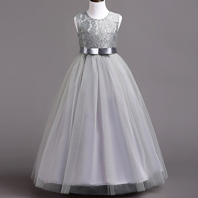 Evening Dress Flower Girls' Girl Gown Party