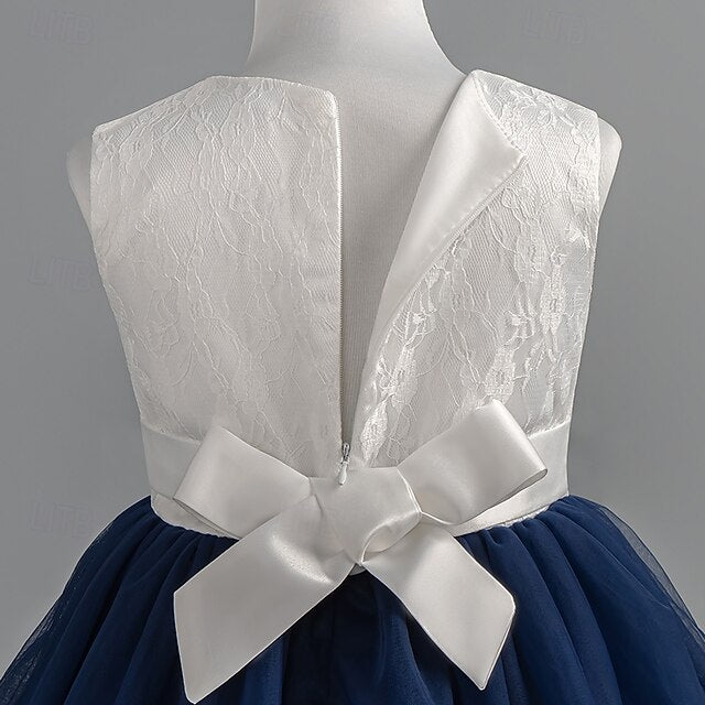 Dress Sleeveless Party Wedding Girls' Kids Special Floral