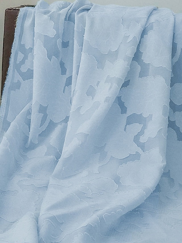 Floral A-Line Lace the Mother of Two SkyBurnt Out Piece Bride