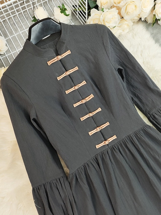 Women's Maxi Dress A Line Dress Casual Daily Regular Fit
