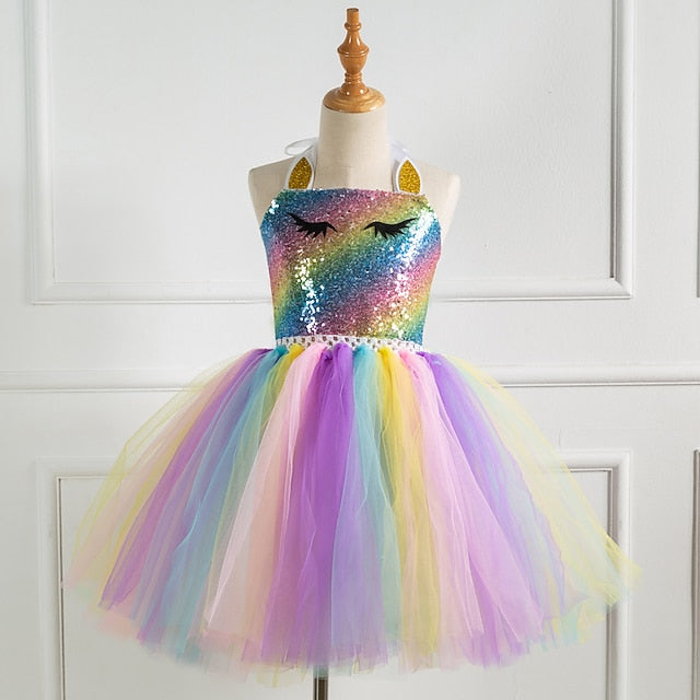 Dress Movie Girls' Vacation New Unicorn Cosplay