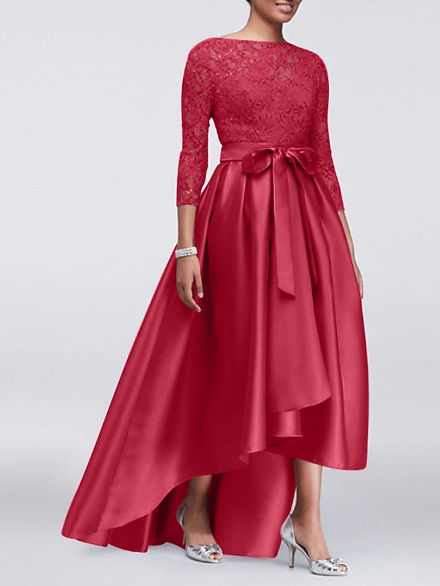 Plus Mother Wedding Size of the A-Line Guest Elegant Bride Dress