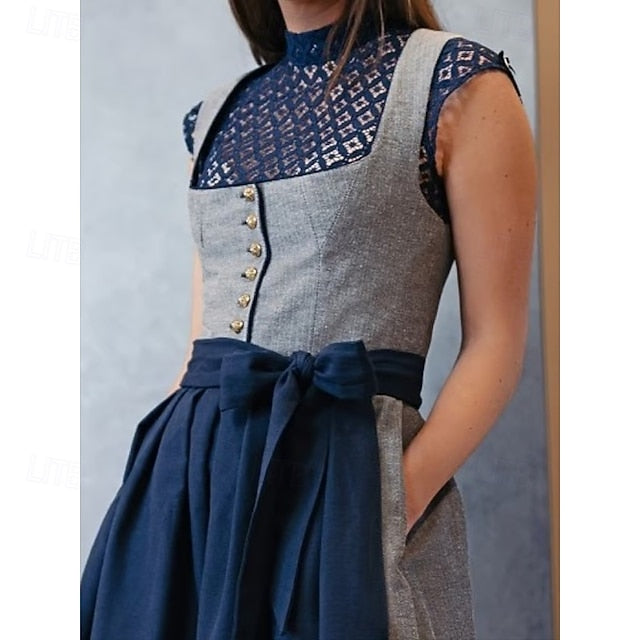 Oktoberfest Dirndl Blouse Maid Bavarian German Wiesn