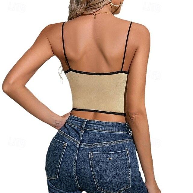 Slim Fit Corset Crop Top Bustier Lace Fancy Dress Women's