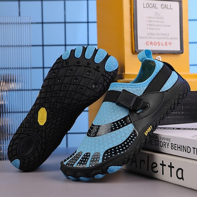 Men's Woven Trendy – Knit Nylon Sneakers Multicolor