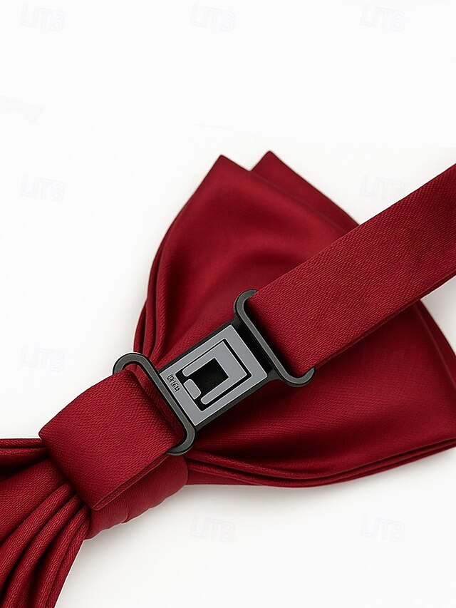 – Tie Red Bow Men's Christmas