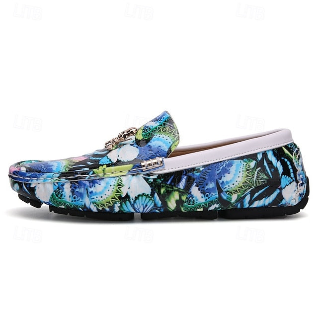 Loafers Boots PU Winter Slip-Ons lined Fleece Men's