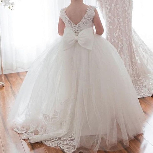 First Communion Dress Party Girls' Flower Girl