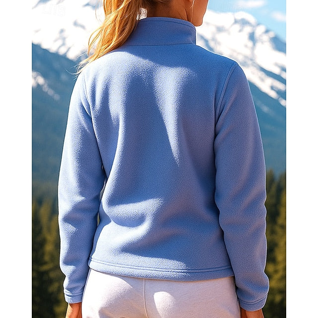 Women's Hiking Jacket Fleece Jacket Winter Coat Outdoor