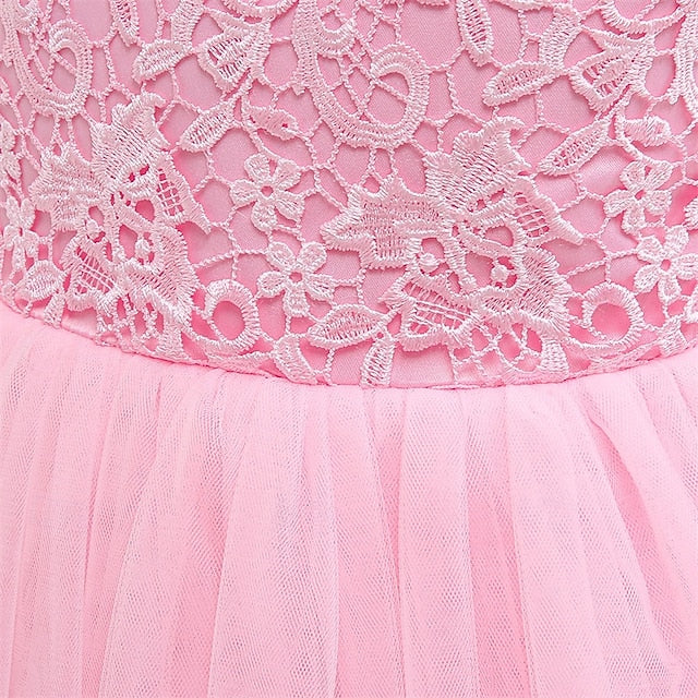 Dress Girl Girls' Princess Flower Kid's