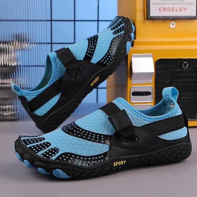 Men's Woven Trendy – Knit Nylon Sneakers Multicolor