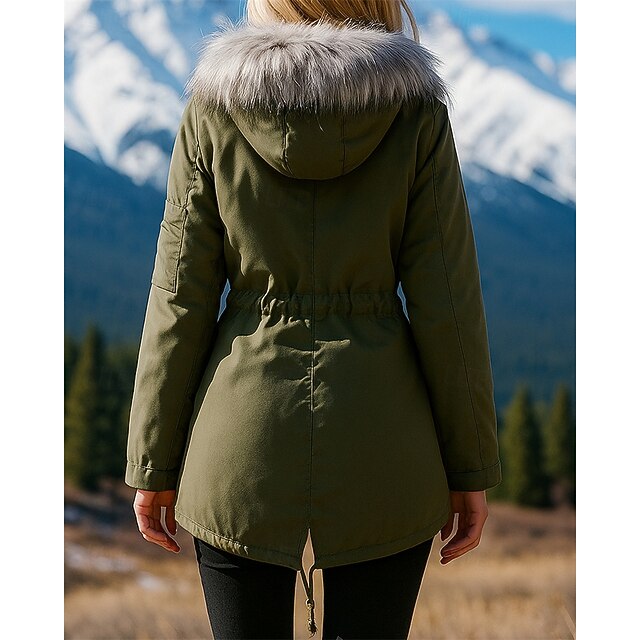 Women's Hiking Jacket Fleece Jacket Winter Coat Thermal