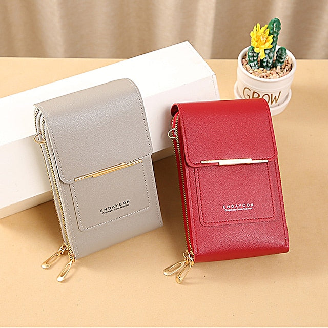 Coin Mobile Phone Purse Wallet Women's Crossbody Bag