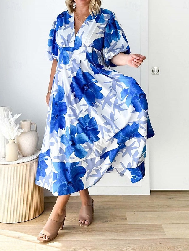 Women's Maxi Dress A Line Dress Casual Outdoor Going out