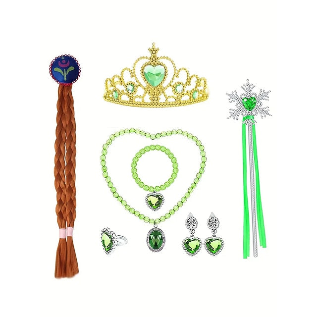 Fairytale Dress Party Frozen Princess Anna Theme Flower Girl