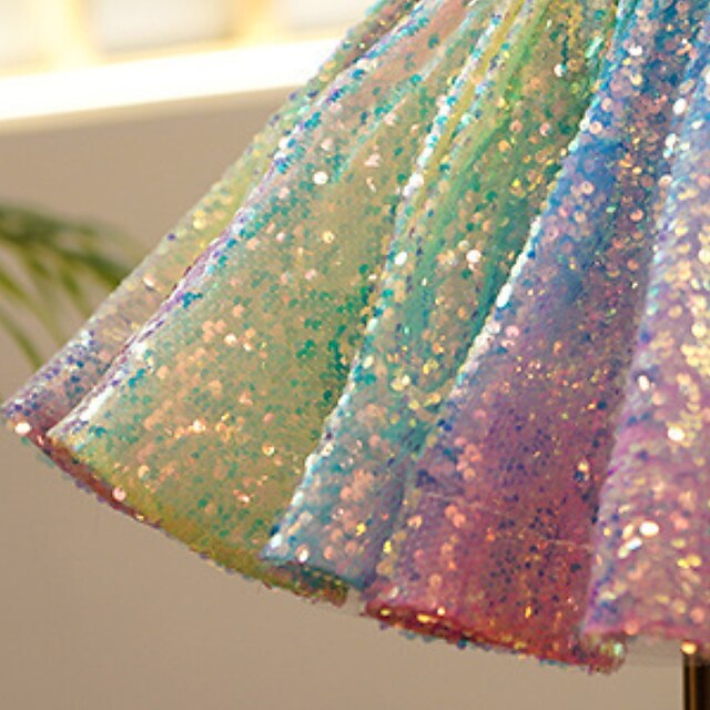 Short Summer Dress Girls' 3D Spring Wedding colour Sleeve