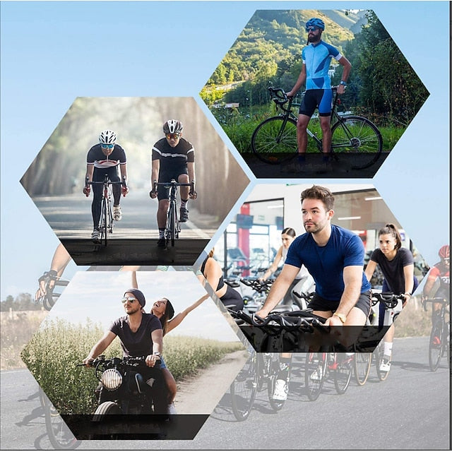 Women's Cycling Jersey Geometric Patterned Novelty Short
