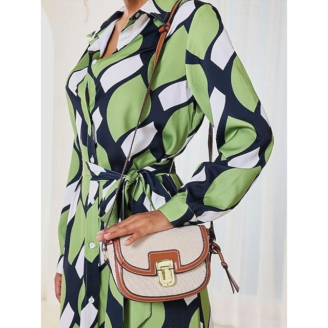 Women's Leather Bag Crossbody – Trim Vintage Small